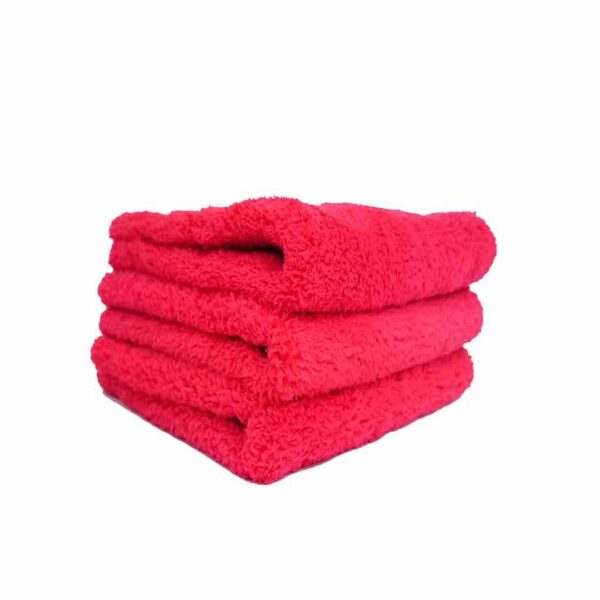 Edgeless microfiber Towel red